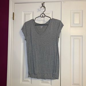 Gray V-Neck